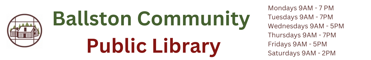 Ballston Community Public Library