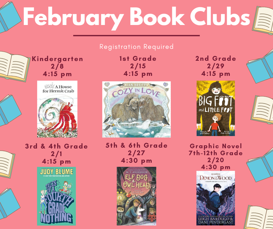 Book Clubs Ballston Community Public Library